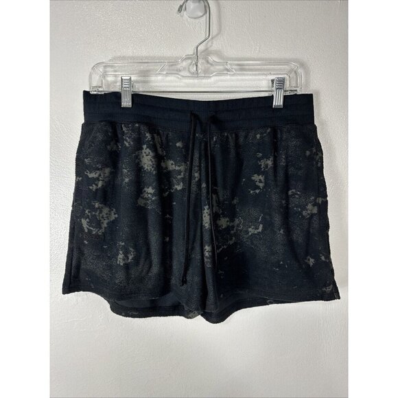 Under Armour NWT Loose Journey Terry Short Women's M Gray Khaki Camo - Picture 3 of 16